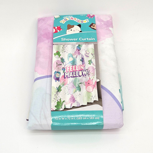 Squishmallow shower curtain - squishmallow,