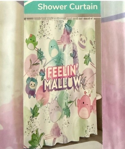 Squishmallows fabric shower - fabric,