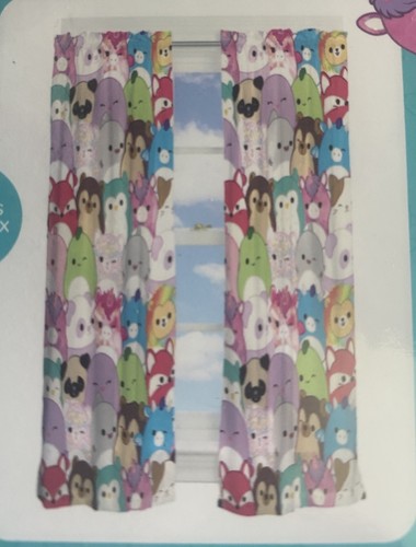 Squishmallows drapes curtains - drapes,